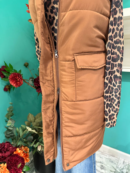 Panache Apparel The Long Puffer Vest