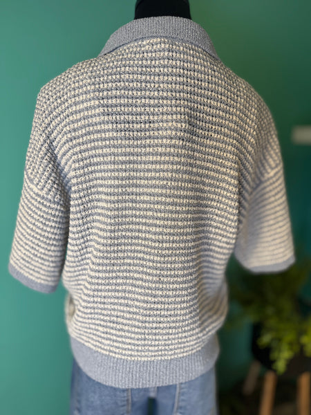 The Blues Knit Sweater