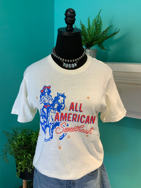 All American Sweetheart Short Sleeve Tee
