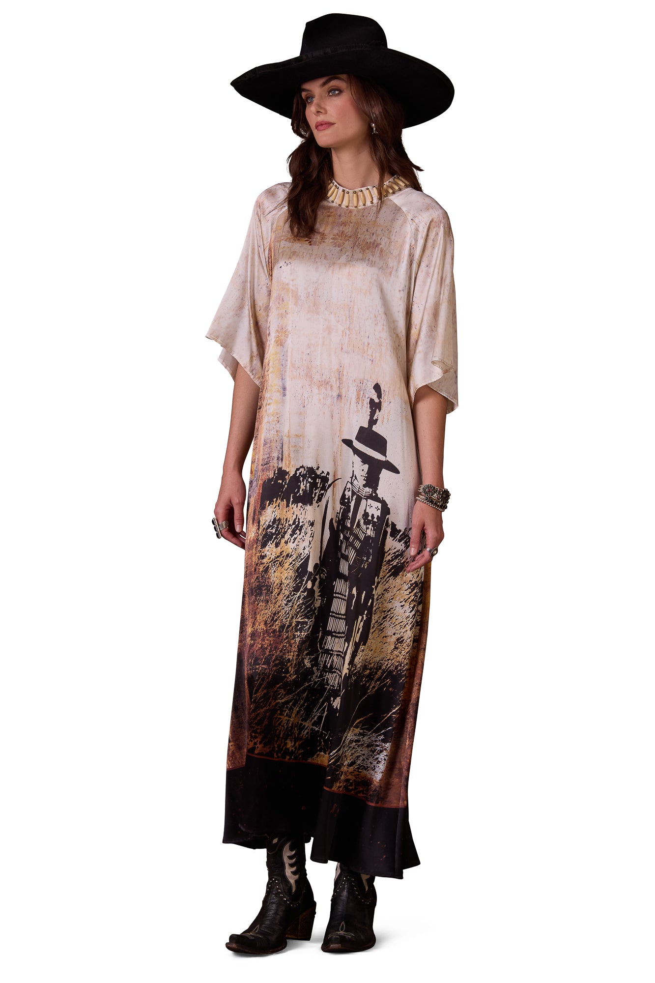 Double D Ranch Buffalo Gal Caftan