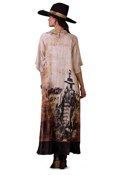 Double D Ranch Buffalo Gal Caftan