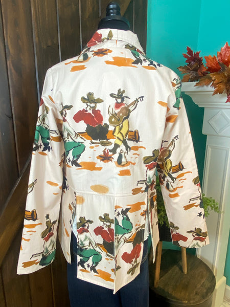 Howdy Hanny Wagon Wheel Blazer