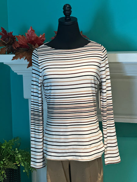 Liverpool Boat Neck Knit Top