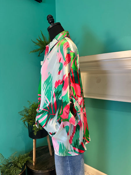 Arizona Oversized Buttondown Tunic