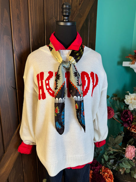 Wishlist Howdy Knit Sweater