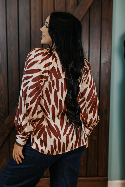 Lysse Naila Raglan Neckline Detail Blouse