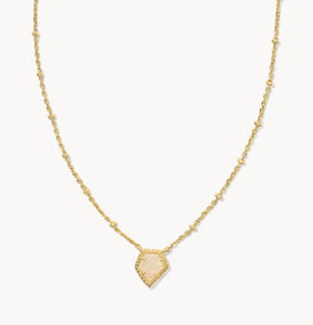 Kendra Scott Framed Tess Satellite in Iridescent Drusy