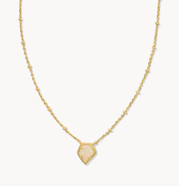 Kendra Scott Framed Tess Satellite in Iridescent Drusy