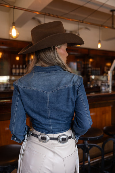 Brighton Fandego Concho Belt