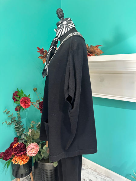 Liverpool 1/2 Sleeve Boat Neck Dolman Sweater