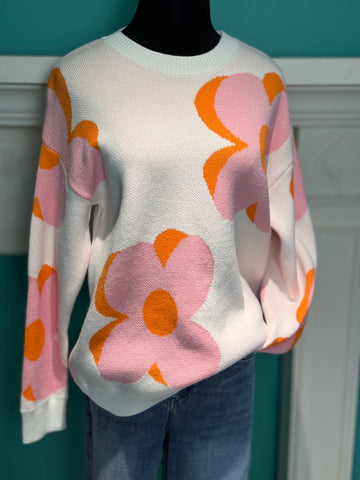 Fashion Floral Sweater