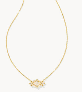 Kendra Scott Lindy Rae Gold & Silver Pendant