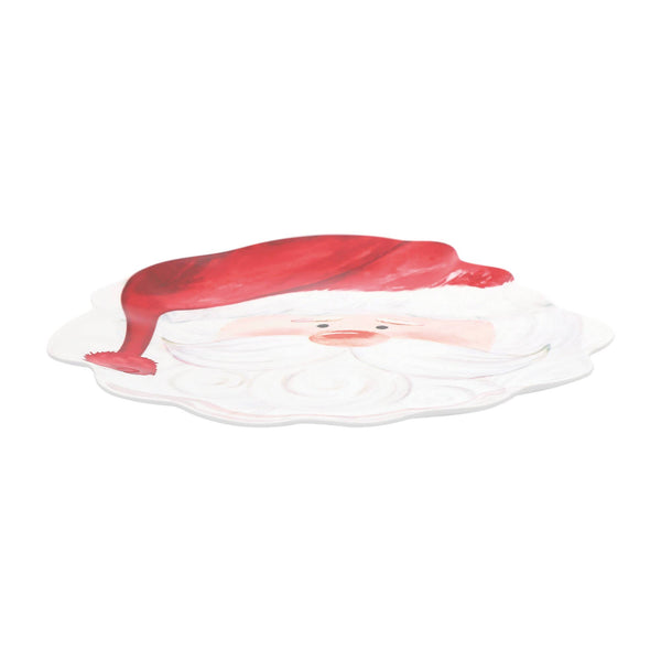 Santa Claus 9.5" Melamine Dinner Plates Set of 4