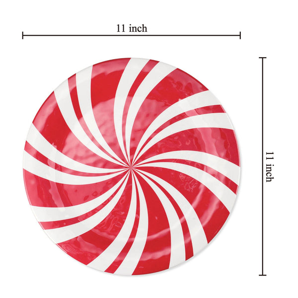 Peppermint 11" Melamine Plate