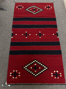 Escalante 2.5’ x 5’ Julia Ruiz Delores Red Rug