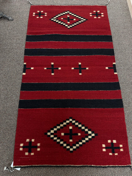 Escalante 2.5’ x 5’ Julia Ruiz Delores Red Rug