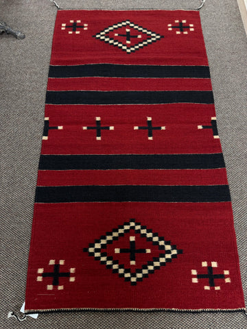 Escalante 2.5’ x 5’ Julia Ruiz Delores Red Rug