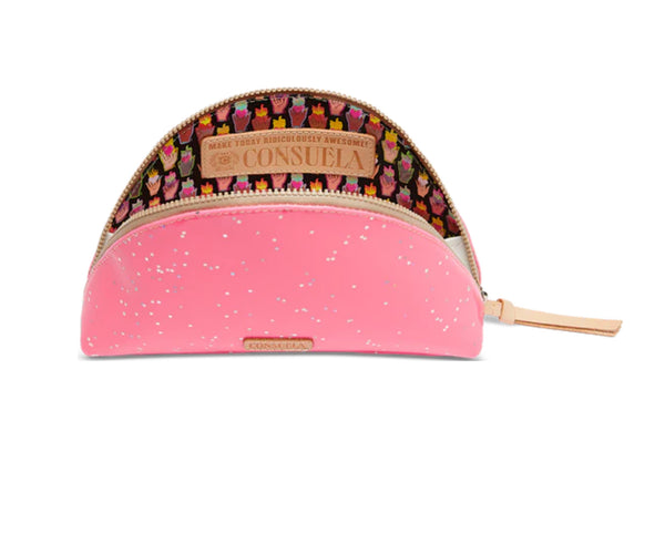 Consuela Large Cosmetic Bag in Shine