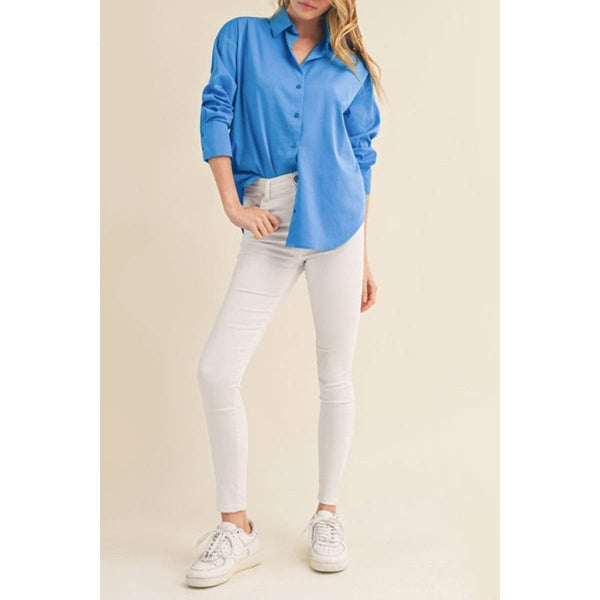 Long Sleeve Button Down Top