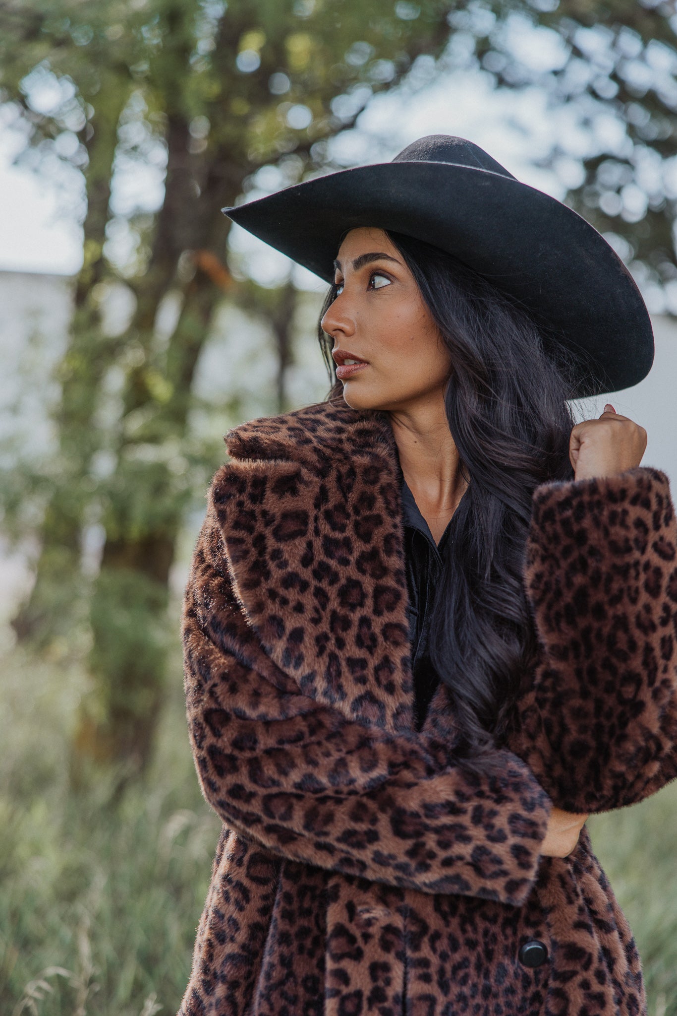 Joseph Ribkoff Faux Leopard Coat
