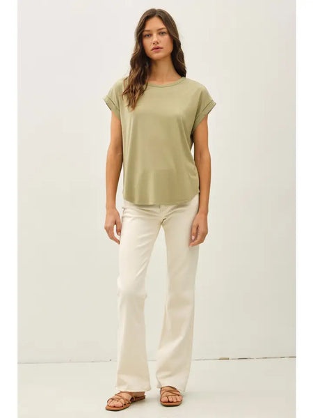 Be Cool Classic Cap Sleeve Tee