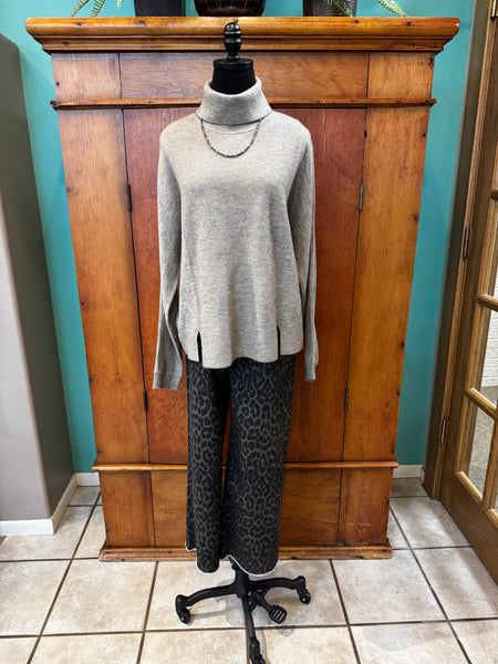 Turtleneck Knit Sweater