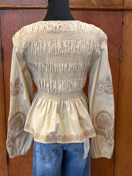 The Peasant Smocked Top