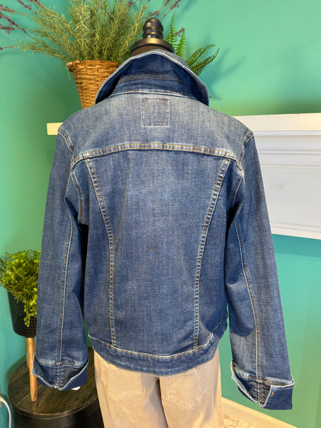 FDJ Zip Front Denim Jacket