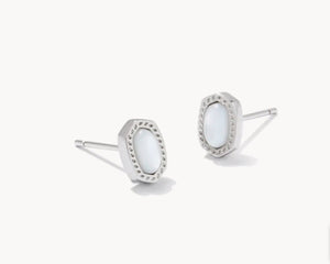 Kendra Scott Mini Ellie Ivory MOP Stud Earrings