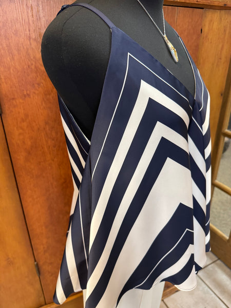Irene Scarf Printed Top
