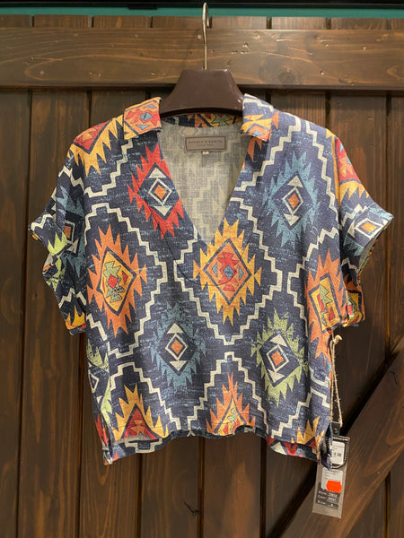 Double D Ranch Pecos Blanket Top