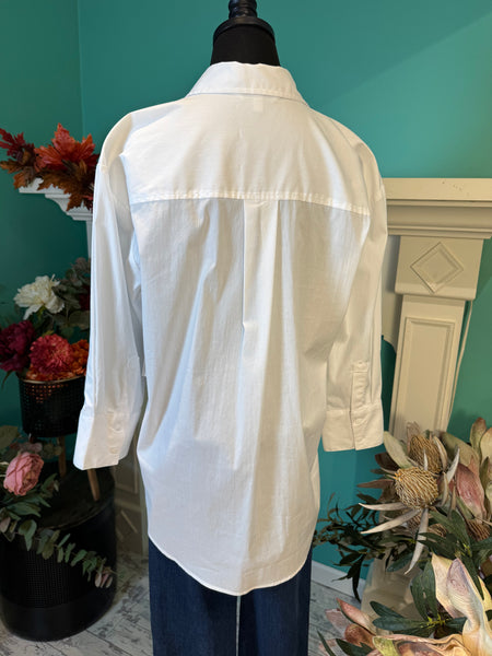 Liverpool Oversized Long Sleeve Collared Shirt