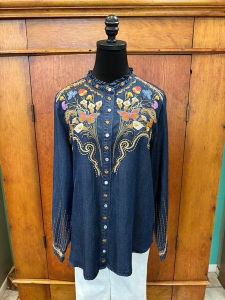 Johnny Waffle Neck Shirt