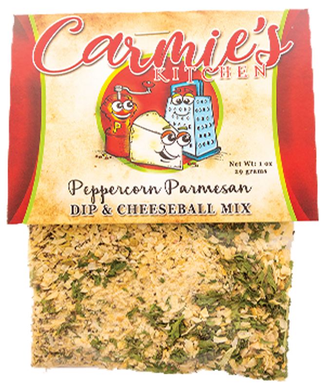 Carmie’s Peppercorn Parmesan Dip & Cheeseball Mix
