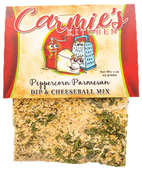 Carmie’s Peppercorn Parmesan Dip & Cheeseball Mix