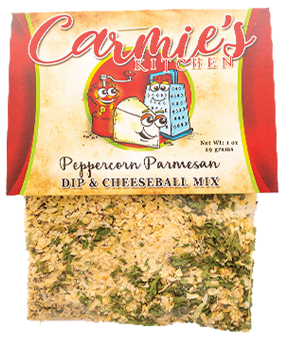 Carmie’s Peppercorn Parmesan Dip & Cheeseball Mix