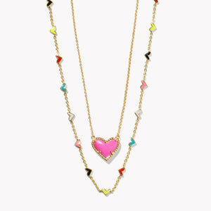 Kendra Scott Ari Haven Heart Necklace Gift Set