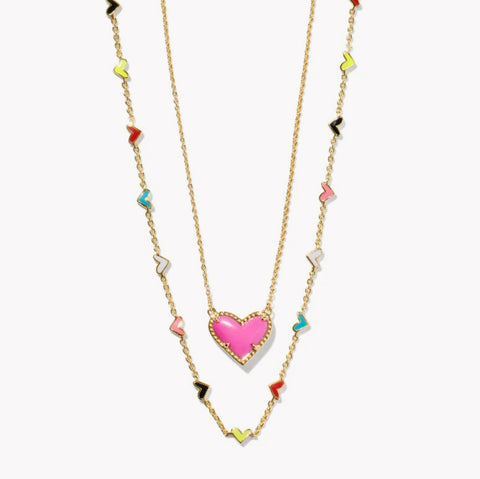 Kendra Scott Ari Haven Heart Necklace Gift Set