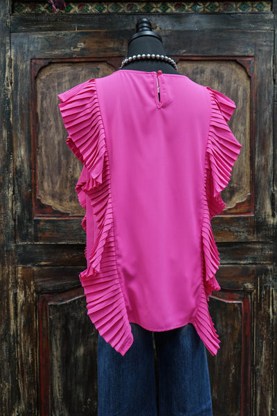 Pretty Pleats Top