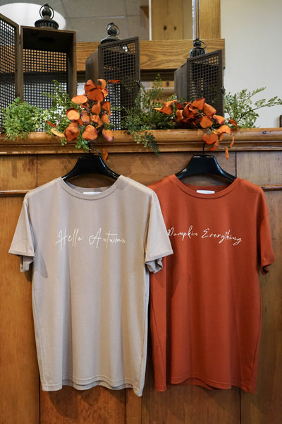 Hello Autumn Short Sleeve Tee