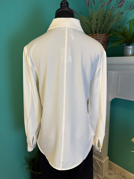 Lysse Ivette Pleated Ballon Sleeve Blouse