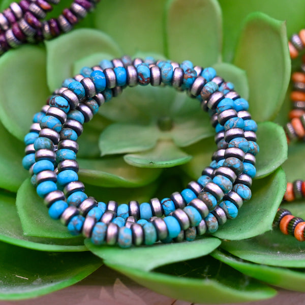 Stretch Navajo Pearl Bracelet Assortment