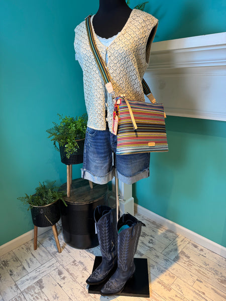 Crochet Button Front Sweater