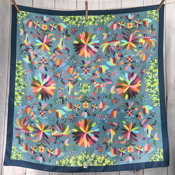 Fringe Scarves Otomi Shorty Scarves