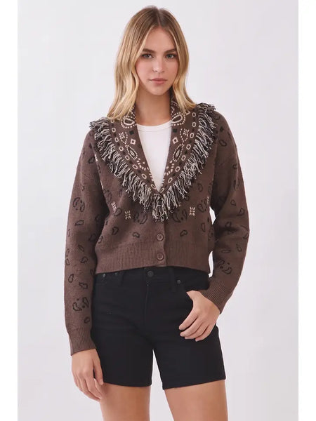 Boho Style Knit Cadigan