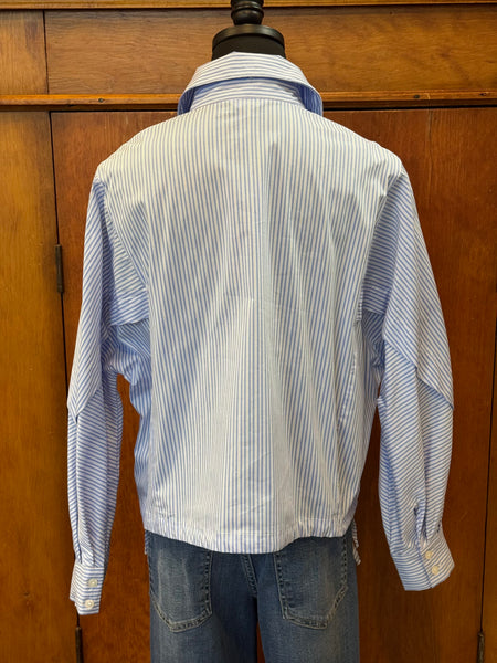 Esqualo Striped Batwing Blouse