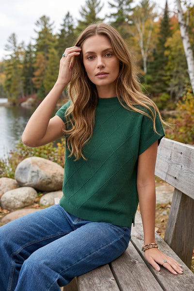 Mock Neck Sweater Vest