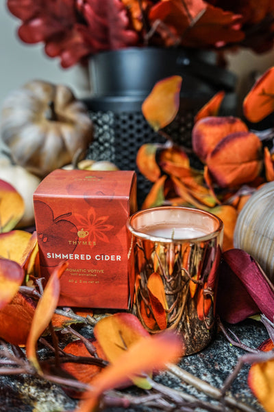 Thymes Simmered Cider Candle