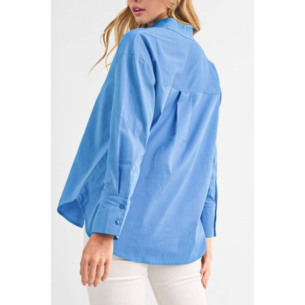 Long Sleeve Button Down Top