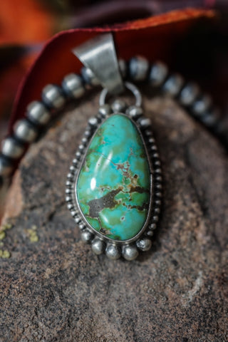 Turquoise Pendant - Mini